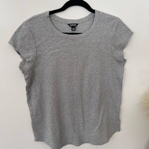 Buffalo David Bitton Gray Short Sleeve Tee